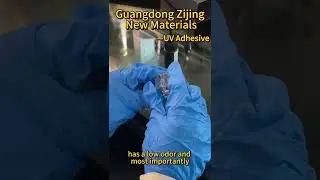 This super amazing UV invisible adhesive! It can easily bond metals, glass, and acrylic materials.