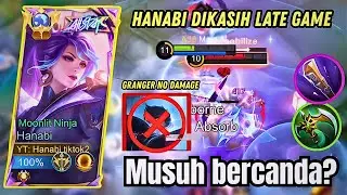 EPIC COMEBACK HANABI THE LATE GAME - BEST EMBLEM DAN BUILD TERSAKIT - MLBB