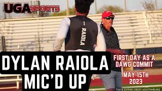 Dylan Raiola Mic'd Up: First Day as a Dawg Commit