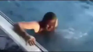 Tekashi 69 get caught Lacking and gets dumped in the pool