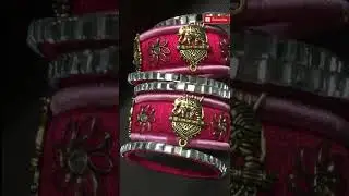 Fusion bangles making | Silk thread bridal bangles @NandriArtcraft