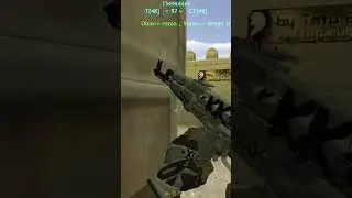 CS 1.6 Go Mod Dust 2 Map Printstream AK-47 #shorts