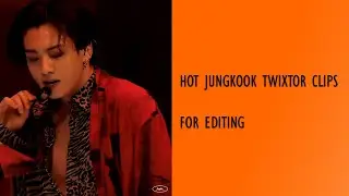 Hot Jungkook Twixtor clips for editing #1