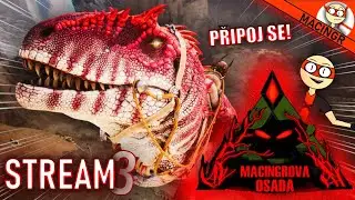 🔴Můj Server ZASE!!!! PŘIPOJ SE TAKY! | ARK: Extinction - Macingrova Osada🔴STREAM 3🔴| CZ/SK