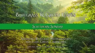 Southern Sunday | Bluegrass & Green Leaves 4K Nature Instrumental