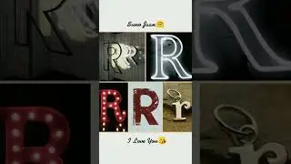 R '' Letter Whatsapp Status Video 💘 || Female Version Whatsapp Status || Shah Writer YT