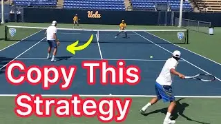 Learn How To Break Serve In Doubles (Advanced Tennis Strategy Tip)