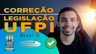 Correção de Legislação UFPI  2023 - nível D