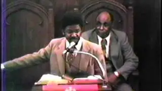 Rev Dexter Wise In Revival At Central Baptist 1 28 85