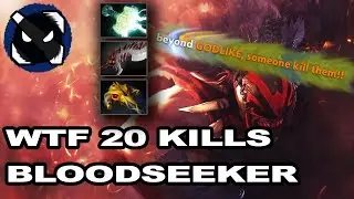 IMBA LATE GAME KITING! 20 KILLS BLOODSEEKER! | Highlights (Dota 2)