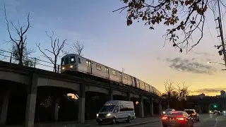 MTA NYC Subway Weekend H Train Action In The Rockaways (11/12/23)