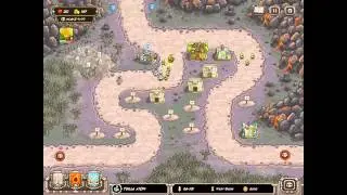 Kingdom Rush HARD DIFFICULTY- The wastes (level 10) Campaign on iPad