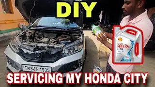 DIY DOING A GENERAL SERVICE OF MY HONDA CITY DIESEL BY MY OWN 