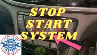 Vauxhall Mokka 2018 Petrol How To Turn Off Or On The Stop Start System