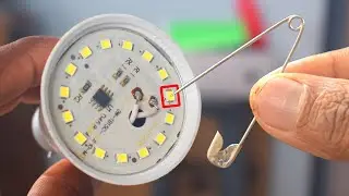 Tack a Common Safetypin and Fix All The LED Bulbs and Save you Money  Easy Your Home