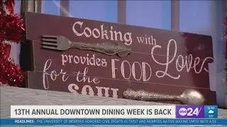 Get those taste buds ready for Memphis' Downtown Dining Week