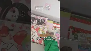 열포장🔥월요팅💪#asmr #sticker #스티커 #다꾸 #문구 #포용 #shorts #packing #포장 #문구사장 #뽑기 #랜덤 #알고리즘 #unboxing #포용계