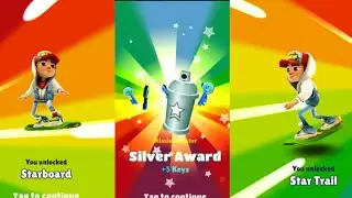 Subway Surfers Miami 2020 unlocking star board+star trail Weekly Hunt on Mystery Monday!