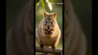 Quokkas Happiest animal on Earth! #shorts #quokka #quokkas #animallovers #teachya #cuteanimals