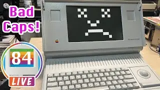 Mac84 LIVE: Неудачные заглавные буквы на портативном компьютере Macintosh (подсветка M5126)