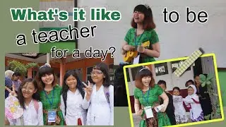 Taking a day off to teach 1st - 6th graders (Kelas Inspirasi)