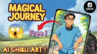 AI Transforms GHIBLI Style Art in One Click! Mind-Blowing Results! Hindi,