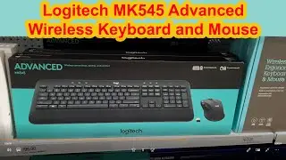 Обзор клавиатуры Logitech Mk545: распаковка и сравнение с беспроводными клавиатурами Microsoft