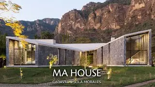 Volcanic Stone House is Geometry and Material. Nothing More.