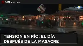 DRUG WAR: RIO'S STREETS WITHOUT LIGHT OR WATER