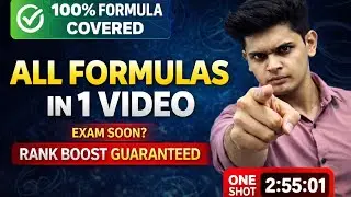 🤯 Compelete PHYSICS Formula Revision 🔥 | Ab PHYSICS Ka Dar Khatam ⚠️ | JEE/NEET | Prashant bhaiya 😊