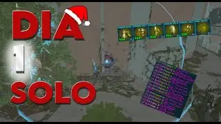 Asi es Como un SOLO de 10.705 HORAS DOMINA en un Wipe - INX 1 Solo - ARK PvP