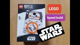 Lego Brick Sketches BB-8 40431 speed build #lego #starwars