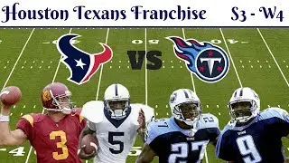 WHO CAN STOP LARRY JOHNSON?!?! Madden 2003 Texans Franchise - Year 3 - Week 4 vs Tennessee Titans