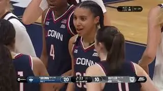 UConn Women's Basketball vs Butler - Full Game (December 28, 2025)