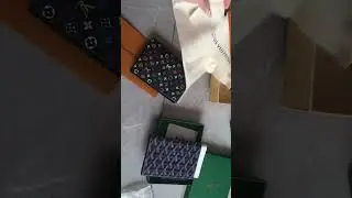 Comparison Video Goyard Card Holder Wallet VS Louis Vuitton &ldquo;Lv&rdquo; monogram wallet Between of 2025
