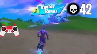 42 Elimination Solo vs Squads Win Full Gameplay Season 3 (Fortnite Chapter 3)