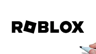 How to draw ROBLOX LOGO easy / drawing roblox