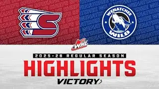 &laquo;Спокан Чифс&raquo; против &laquo;Венатчи Уайлд&raquo; 28 декабря | Обзор матчей WHL 2025-26