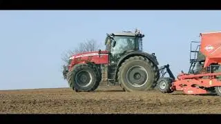 Massey Ferguson 8740 S + Kuhn Espro 8000r