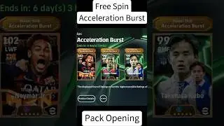 New Acceleration Burst Pack Opening | #efootball #efootballgamesplay #gaming #gameplay