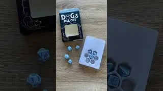 Dogs Dice Set - ready to send!  #dice