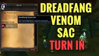 Dreadfang Venom Sac Turn In Location (WoW TBC)