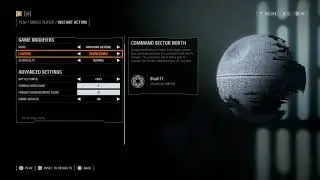Star Wars Battlefront 2 - NEW Instant Action Menu (Attack and Defend Game mode)