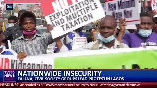 Nationwide Insecurity: Falana, Civil Society Groups lead protest in Lagos