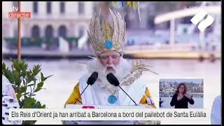 EN DIRECTE: Arribada dels Reis d'Orient al Port de Barcelona! #NadalAlPort
