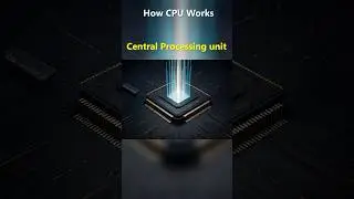 How CPU works #shorts #shortsfeed #tamil #tutorial #tech #computer #processor #computereducation