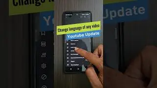 Youtube Audio Track Feature | Change the language of any video