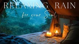 2 Hours Soft Rain Sounds in a Cozy Shelter