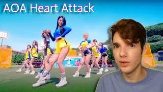 FIRST REACTION TO AOA - 심쿵해 (Heart Attack) Music Video