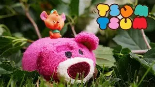 Disney's Lotso Bear and Gus the Mouse! | Lion and Mouse Retelling | Short Story | Tsum Tsum